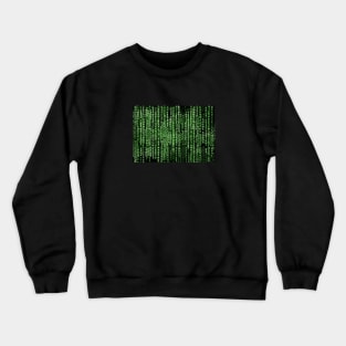 Matrix pattern Crewneck Sweatshirt